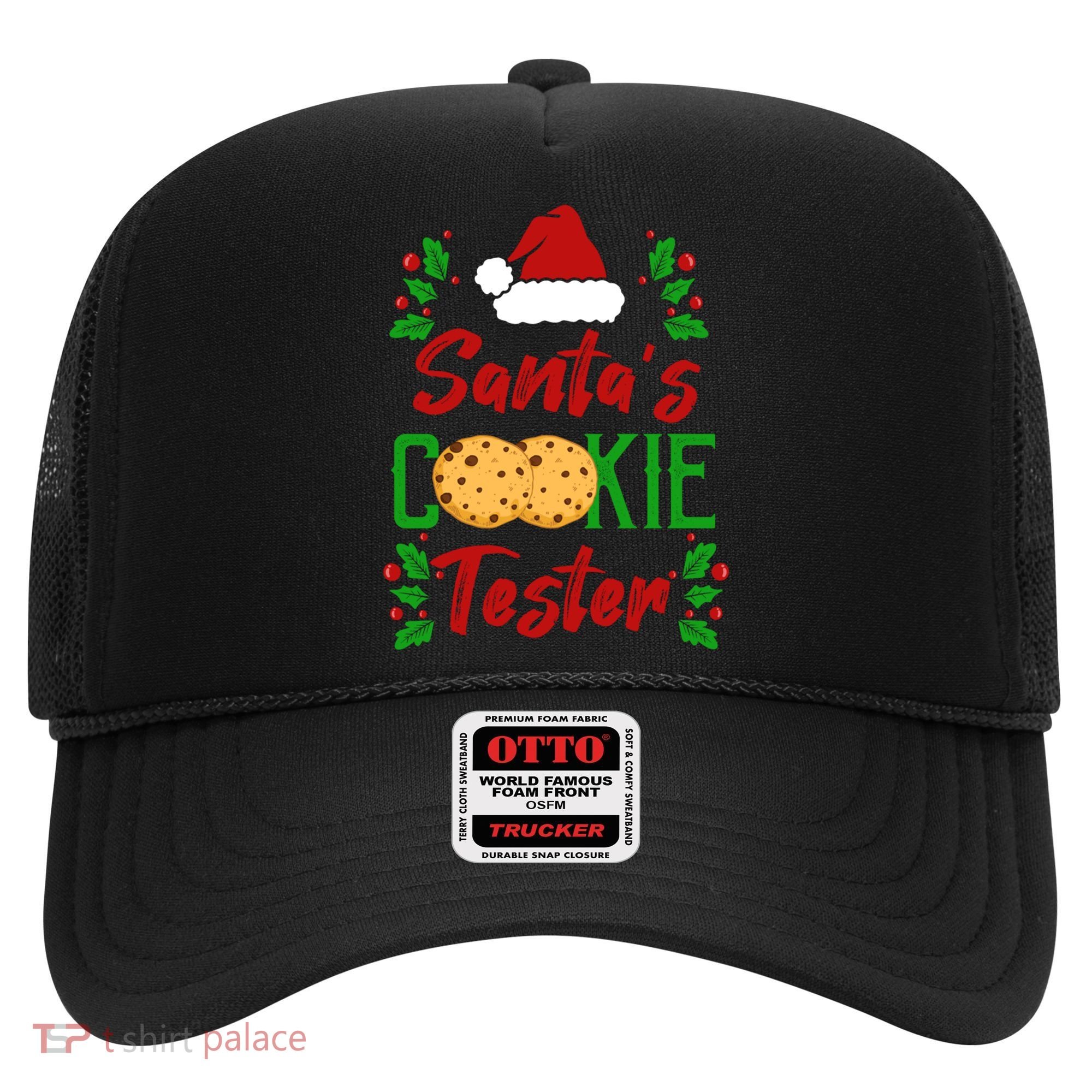 Funny SantaS Cookie Tester Christmas Cookies Taste Test Gift Hat
