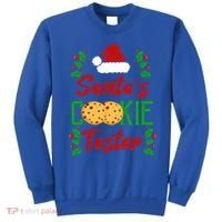 Funny SantaS Cookie Tester Christmas Cookies Taste Test Gift Sweatshirt thumb 0