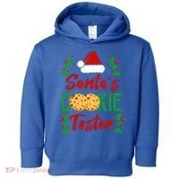 Funny SantaS Cookie Tester Christmas Cookies Taste Test Gift Toddler Hoodie thumb 0