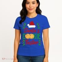 Funny SantaS Cookie Tester Christmas Cookies Taste Test Gift Women's T-Shirt thumb 4