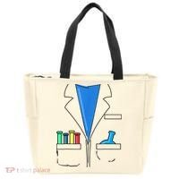 Funny Scientist Costume Nerd Chemistry Halloween Science Teacher Tote Bag thumb 0