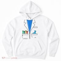 Funny Scientist Costume Nerd Chemistry Halloween Science Teacher Hoodie thumb 0