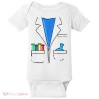 Funny Scientist Costume Nerd Chemistry Halloween Science Teacher Baby Bodysuit thumb 0