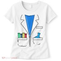 Funny Scientist Costume Nerd Chemistry Halloween Science Teacher Women's T-Shirt thumb 0