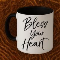 Funny Southern Christian Saying Quote Gift Bless Your Heart Gift Coffee Mug thumb 2