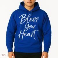 Funny Southern Christian Saying Quote Gift Bless Your Heart Gift Hoodie thumb 2