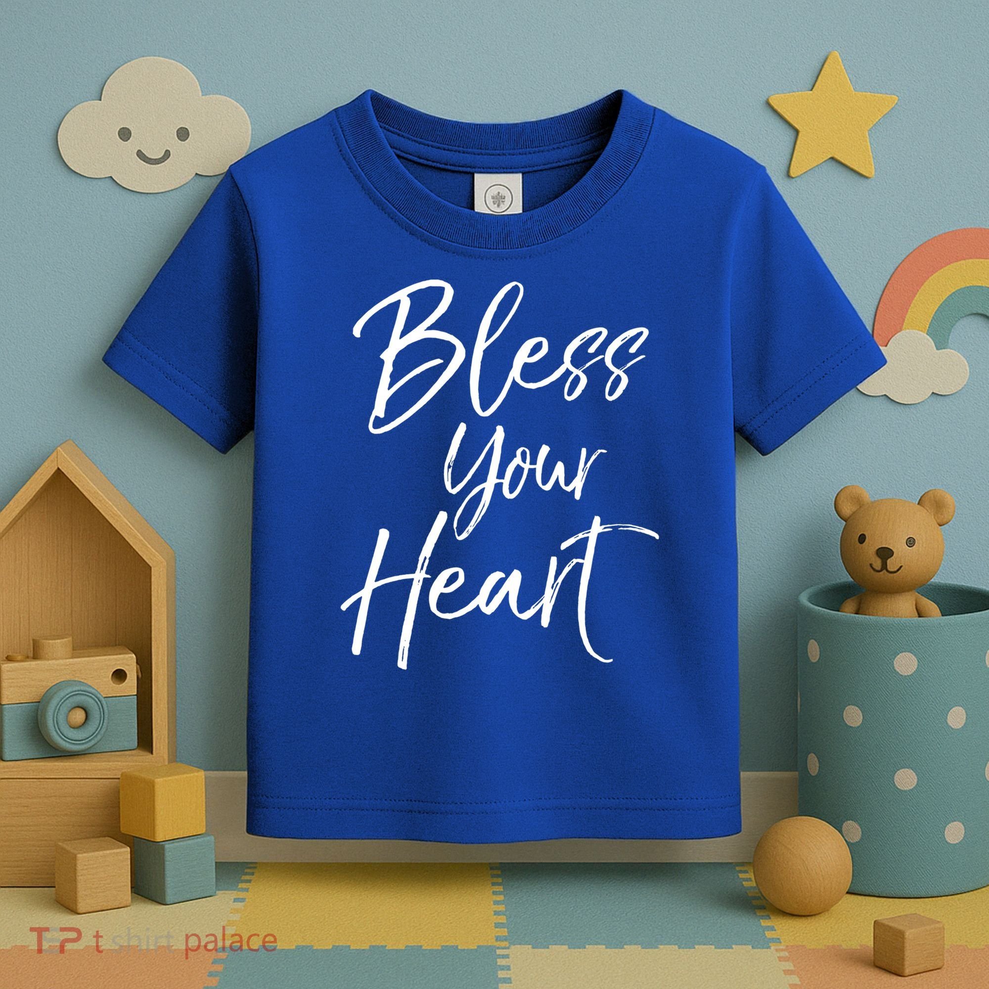 Funny Southern Christian Saying Quote Gift Bless Your Heart Gift Toddler T-Shirt