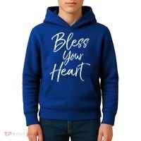 Funny Southern Christian Saying Quote Gift Bless Your Heart Gift Kids Hoodie thumb 4