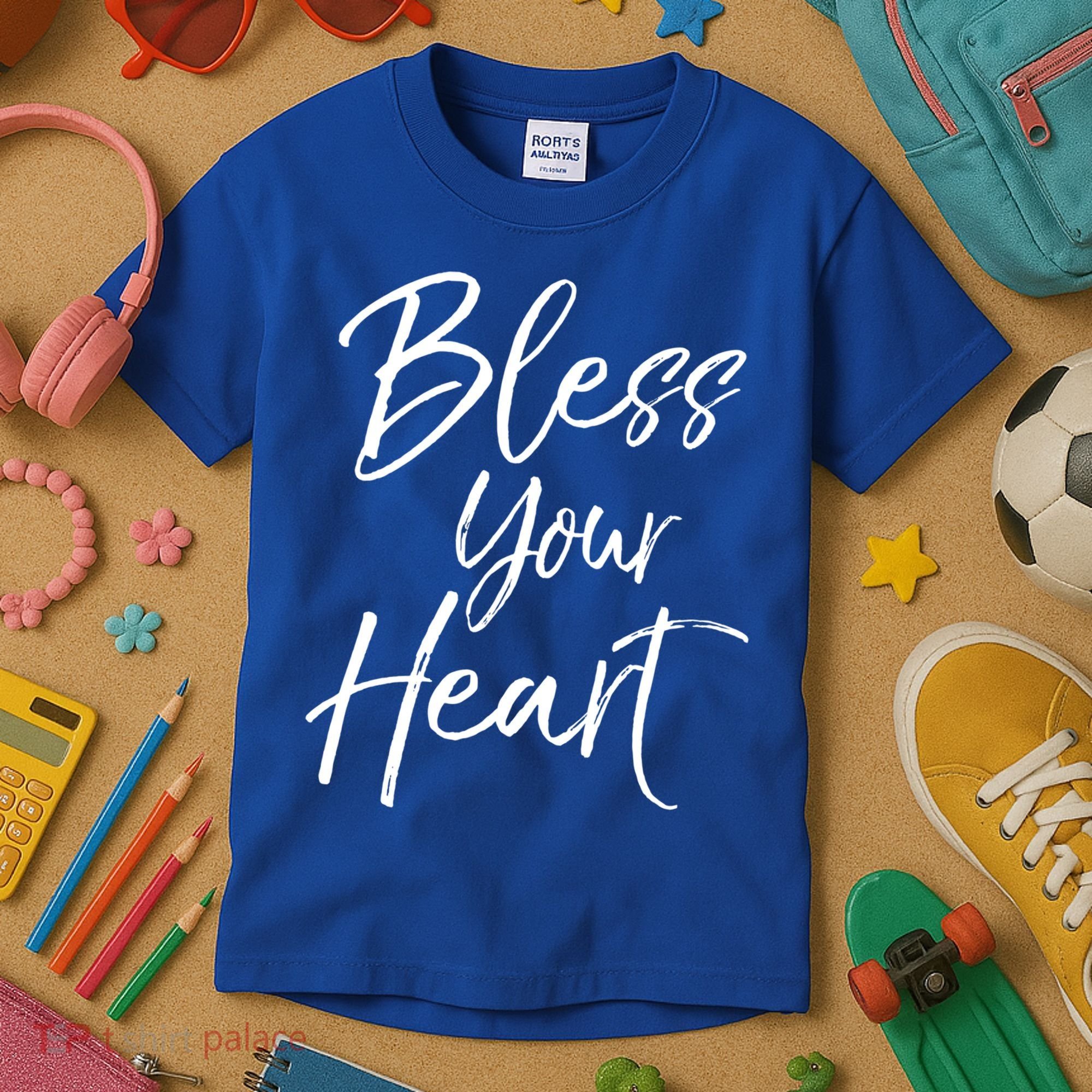 Funny Southern Christian Saying Quote Gift Bless Your Heart Gift Kids T-Shirt