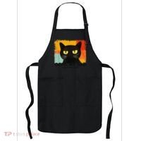 Funny Silly Cat Oops My Bad Not Really Sarcastic Saying Cat Apron thumb 0