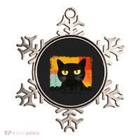 Funny Silly Cat Oops My Bad Not Really Sarcastic Saying Cat Ornament thumb 0