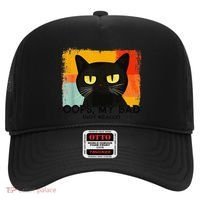 Funny Silly Cat Oops My Bad Not Really Sarcastic Saying Cat Hat thumb 0