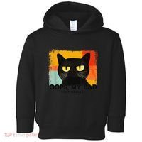 Funny Silly Cat Oops My Bad Not Really Sarcastic Saying Cat Toddler Hoodie thumb 0