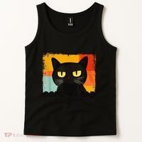 Funny Silly Cat Oops My Bad Not Really Sarcastic Saying Cat Tank Top thumb 2