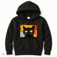 Funny Silly Cat Oops My Bad Not Really Sarcastic Saying Cat Kids Hoodie thumb 0