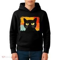 Funny Silly Cat Oops My Bad Not Really Sarcastic Saying Cat Kids Hoodie thumb 4