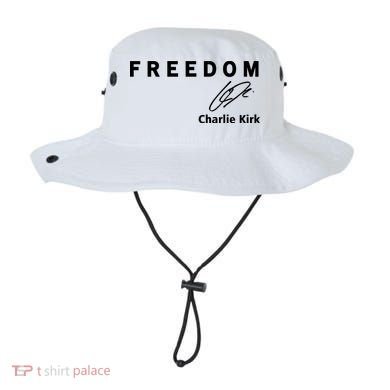 Freedom Signature Charlie Kirk Bucket Hat