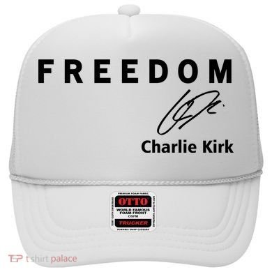 Freedom Signature Charlie Kirk Hat