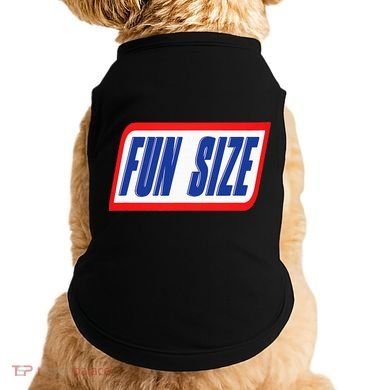 Fun Size Candy Bar Style Label Doggie Tank