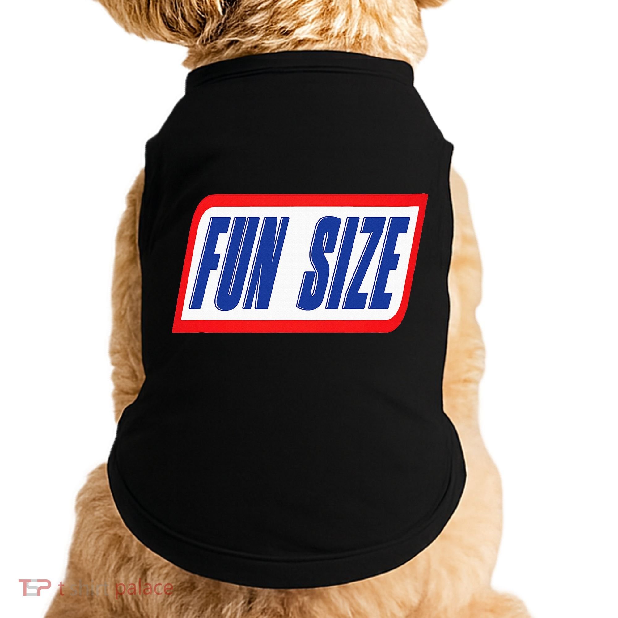 Fun Size Candy Bar Style Label Doggie Tank