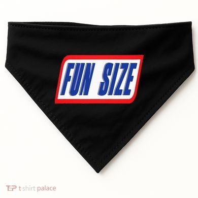 Fun Size Candy Bar Style Label USA-Made Doggie Bandana