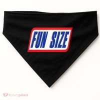 Fun Size Candy Bar Style Label USA-Made Doggie Bandana thumb 0