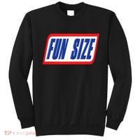 Fun Size Candy Bar Style Label Sweatshirt thumb 0