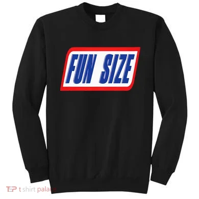Fun Size Candy Bar Style Label Sweatshirt