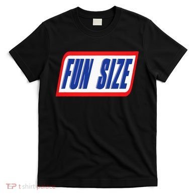 Fun Size Candy Bar Style Label T-Shirt