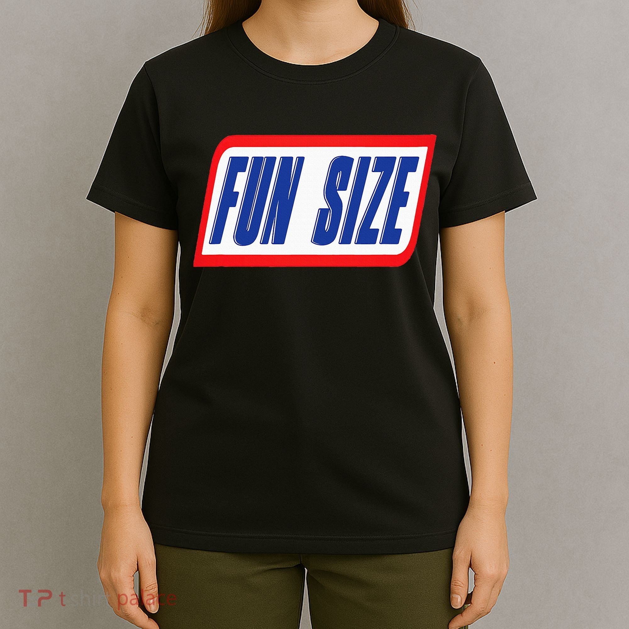 Fun Size Candy Bar Style Label T-Shirt