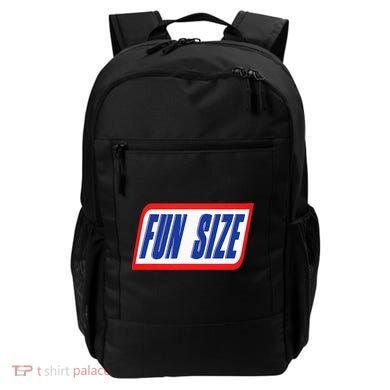 Fun Size Candy Bar Style Label Backpack