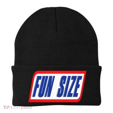 Fun Size Candy Bar Style Label Beanie