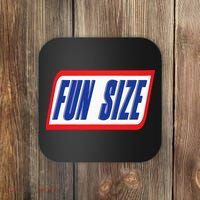 Fun Size Candy Bar Style Label Coaster thumb 0