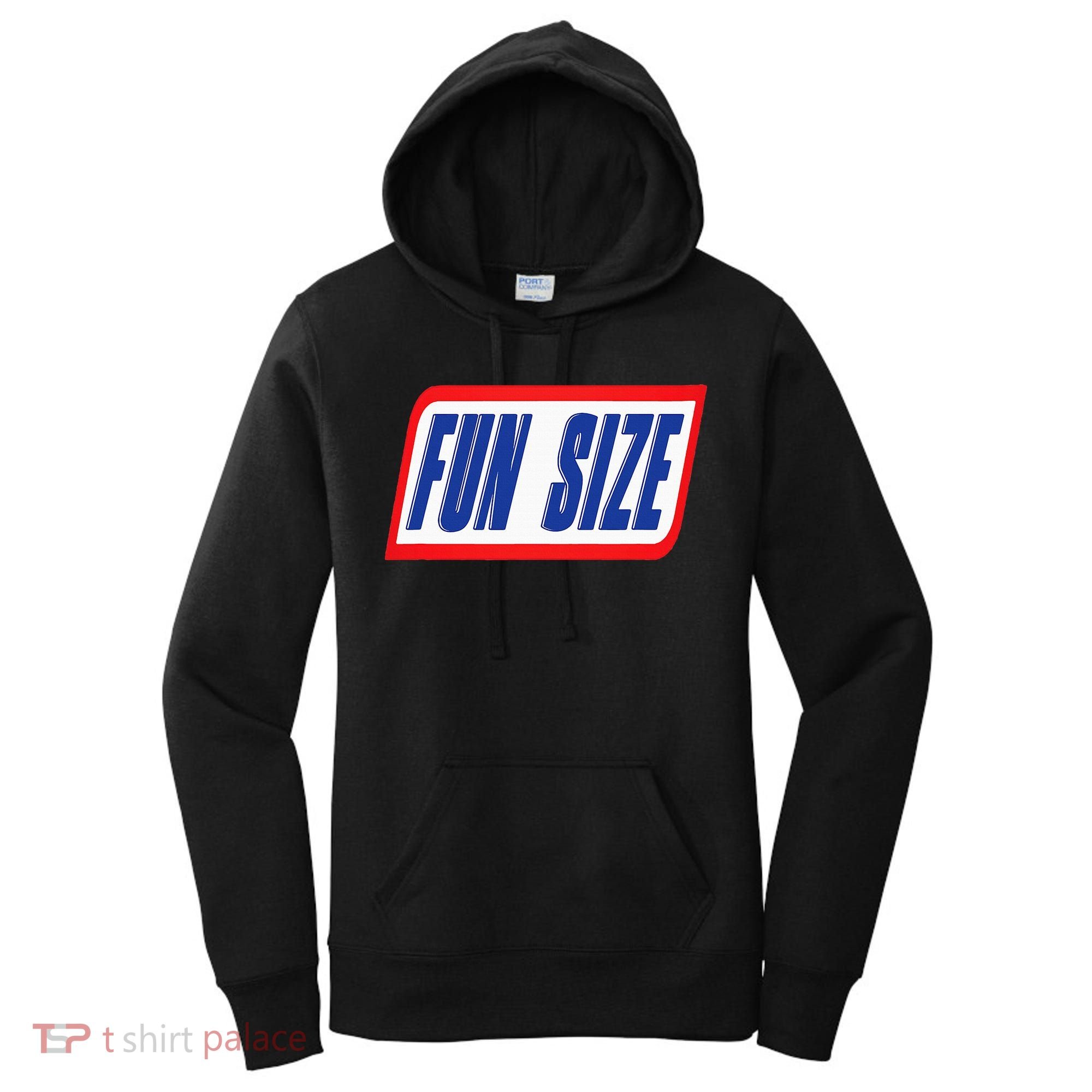 Fun Size Candy Bar Style Label Women's Hoodie