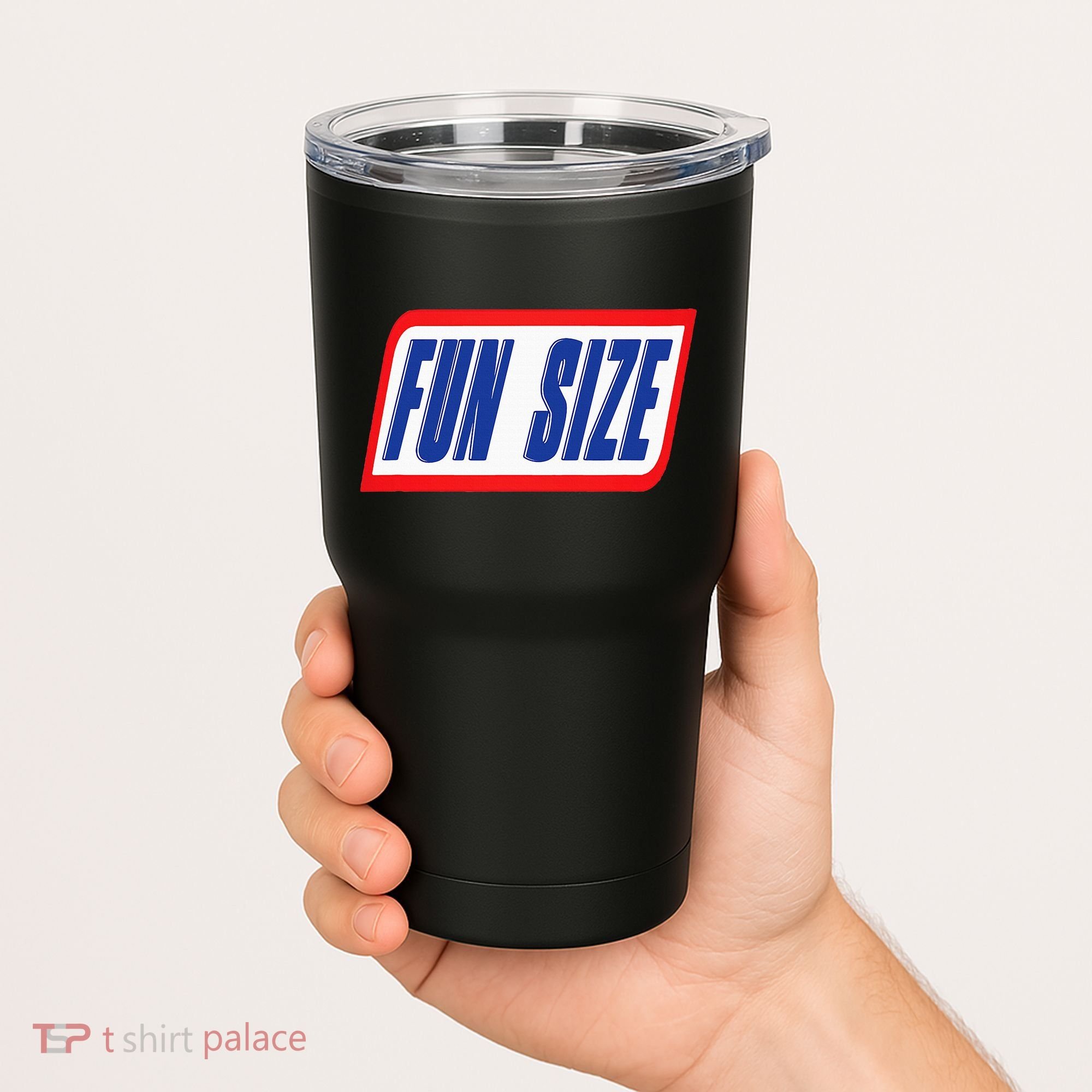 Fun Size Candy Bar Style Label Tumbler