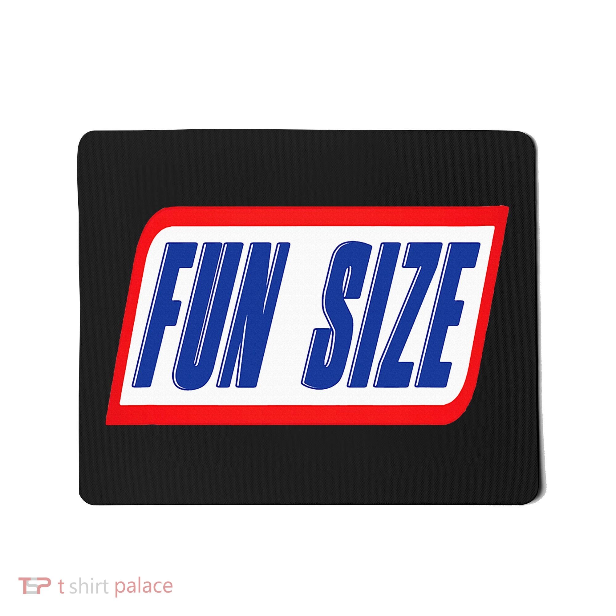 Fun Size Candy Bar Style Label Mousepad
