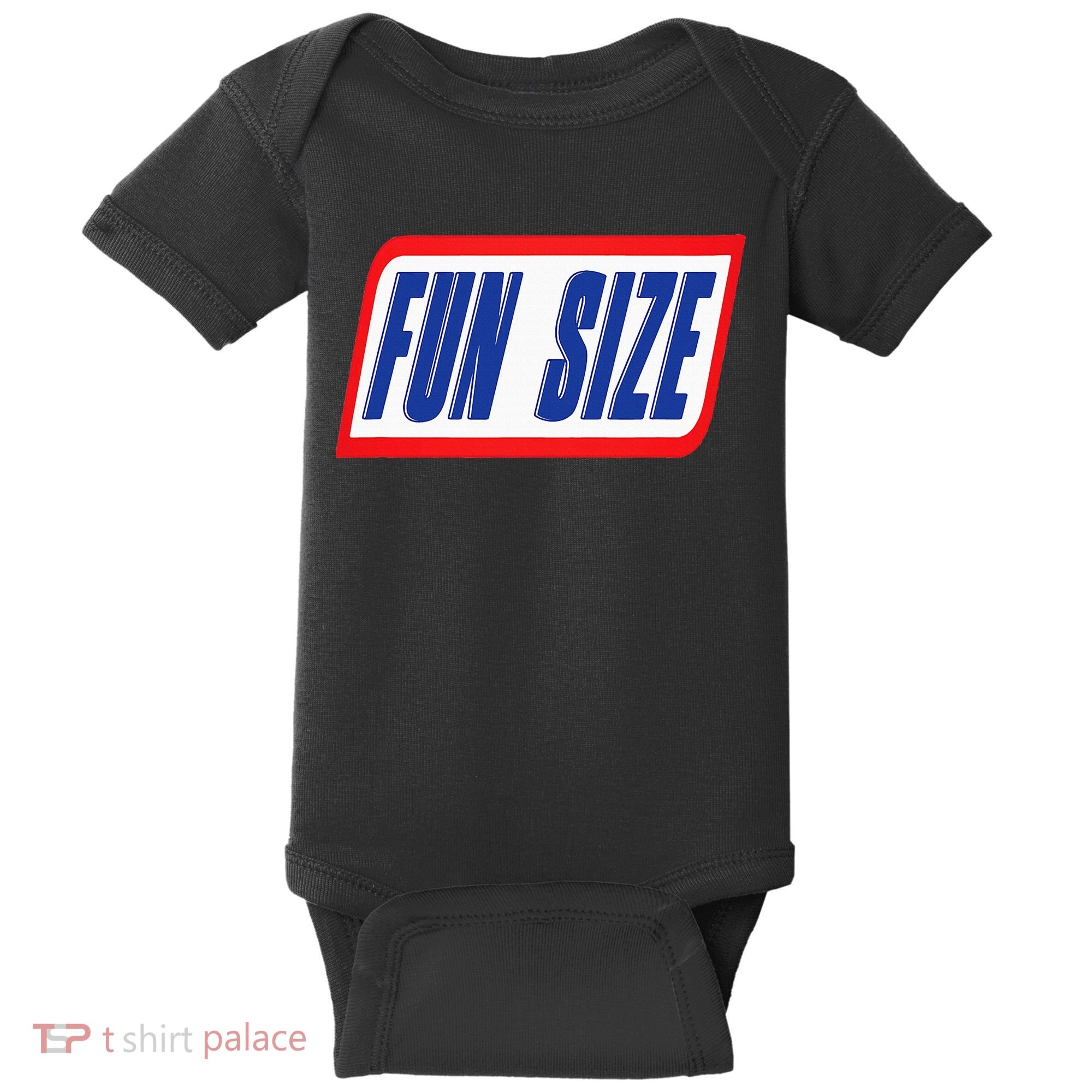 Fun Size Candy Bar Style Label Baby Bodysuit