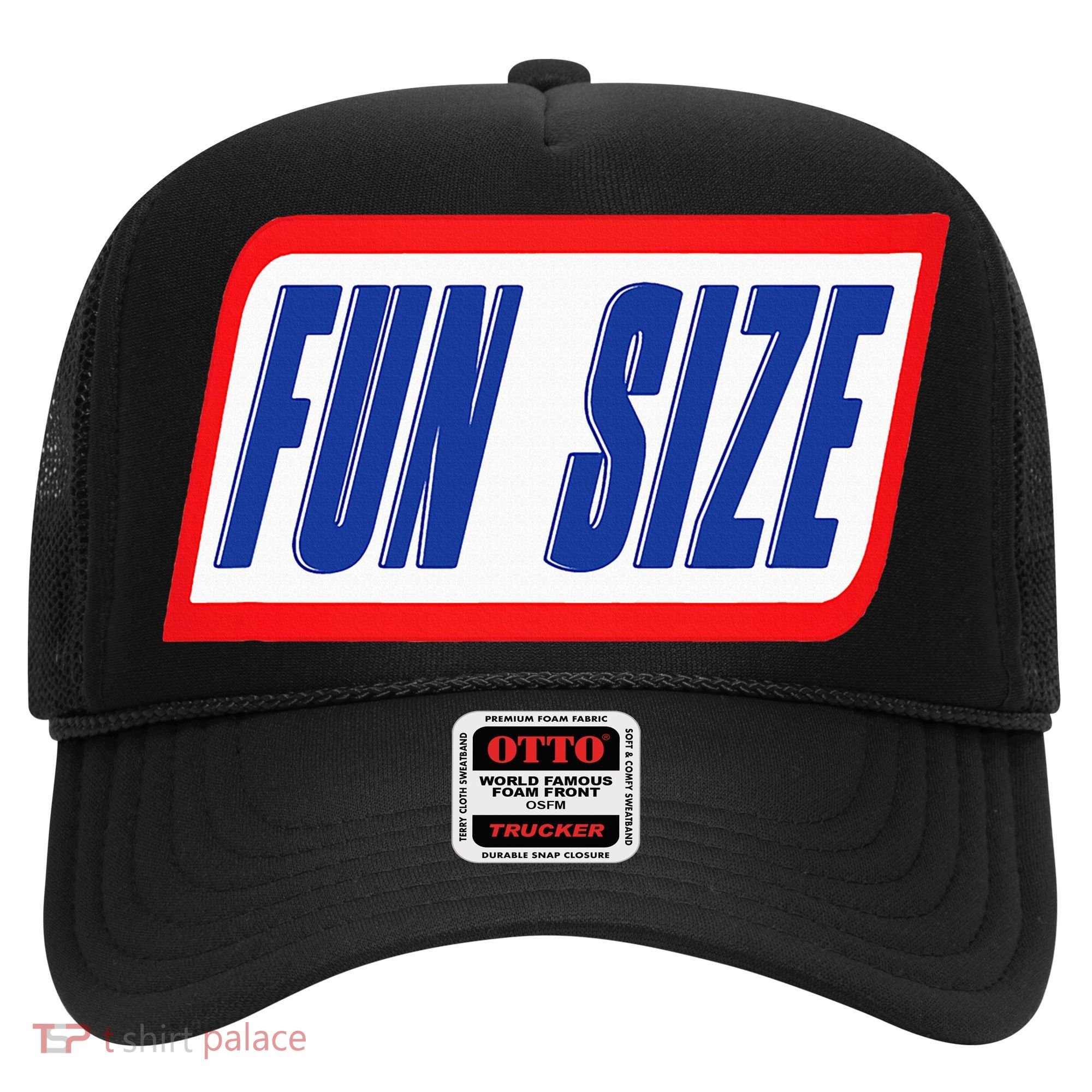 Fun Size Candy Bar Style Label Hat
