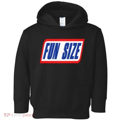 Fun Size Candy Bar Style Label Toddler Hoodie
