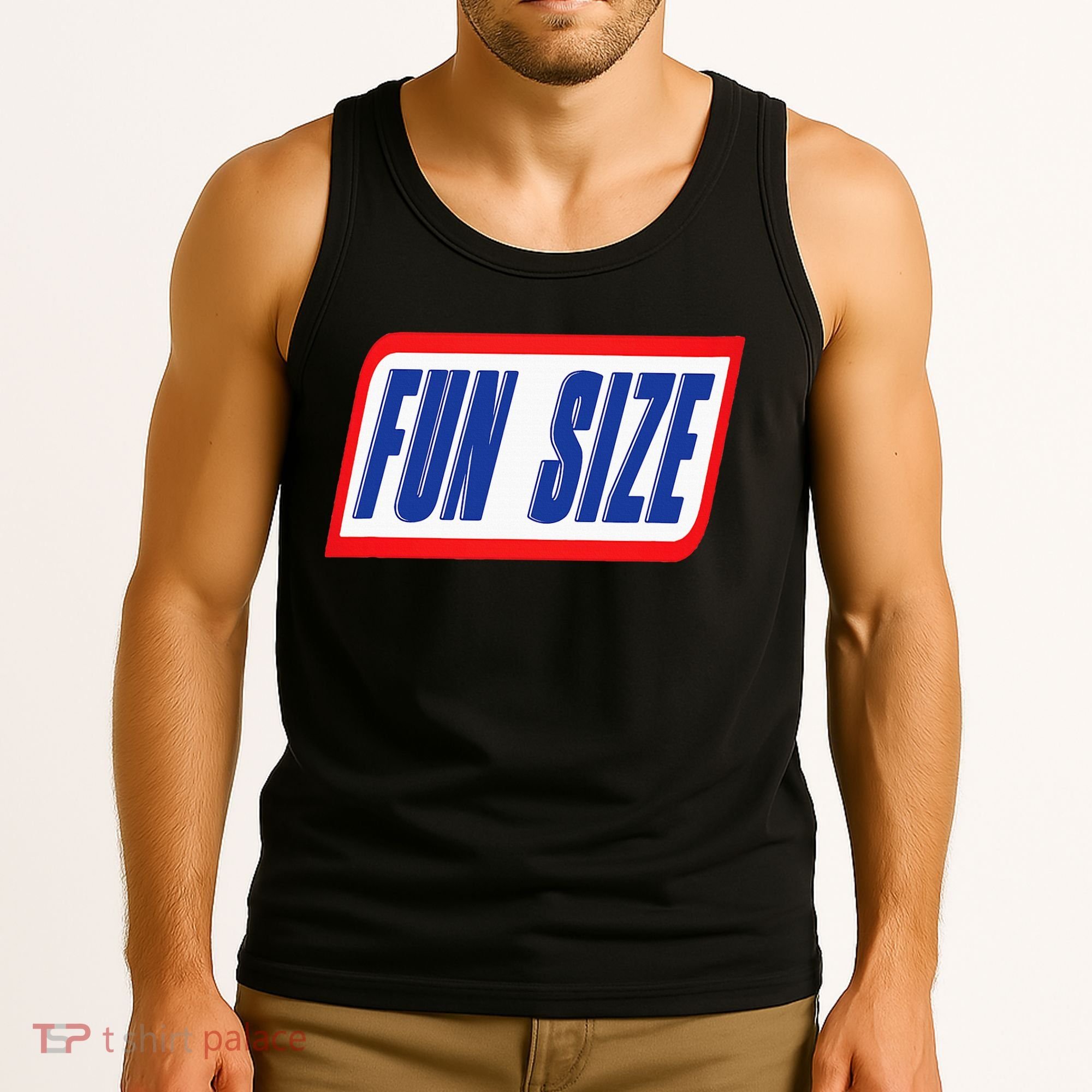 Fun Size Candy Bar Style Label Tank Top