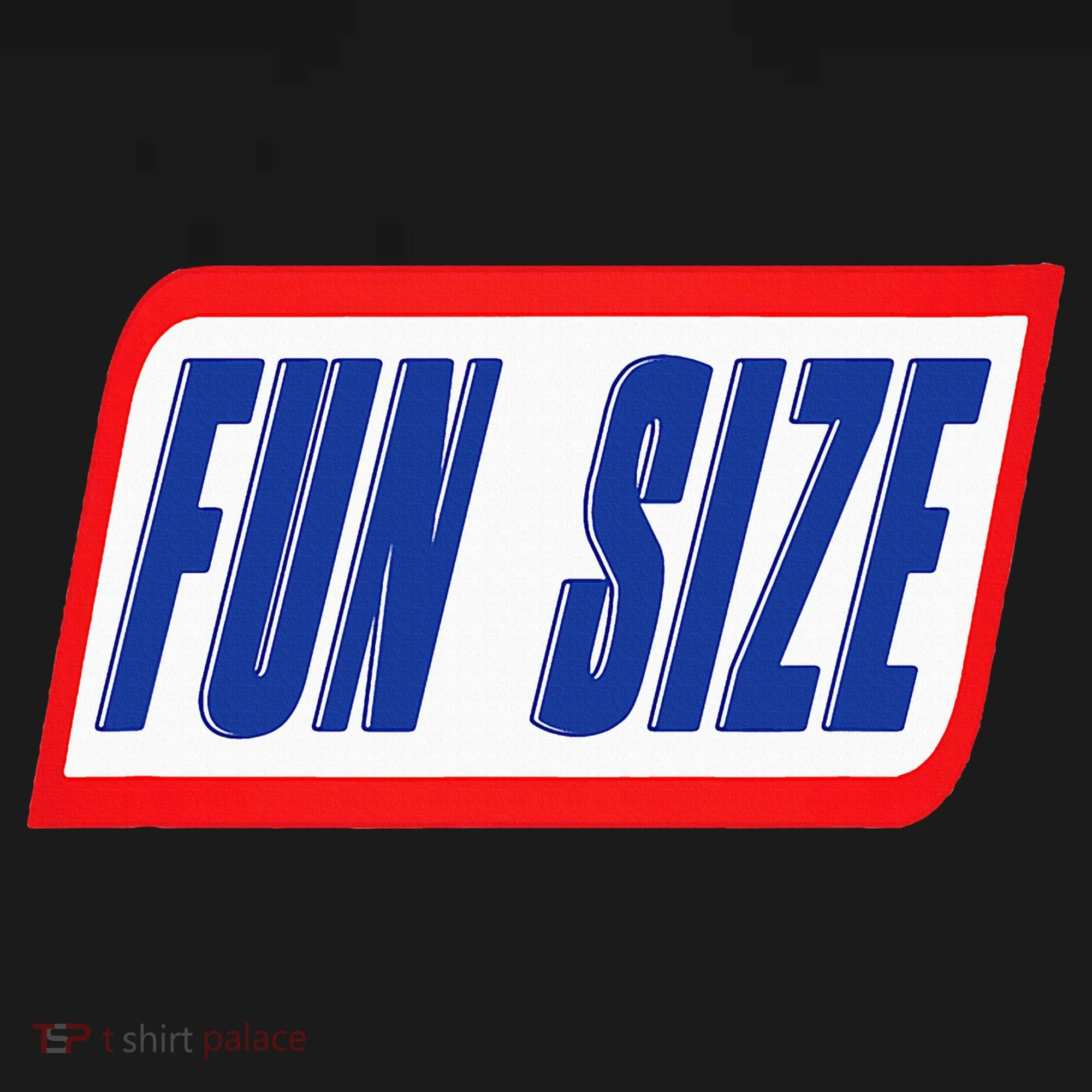 Fun Size Candy Bar Style Label Visor
