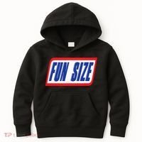 Fun Size Candy Bar Style Label Kids Hoodie thumb 0
