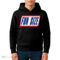Fun Size Candy Bar Style Label Kids Hoodie thumb 4
