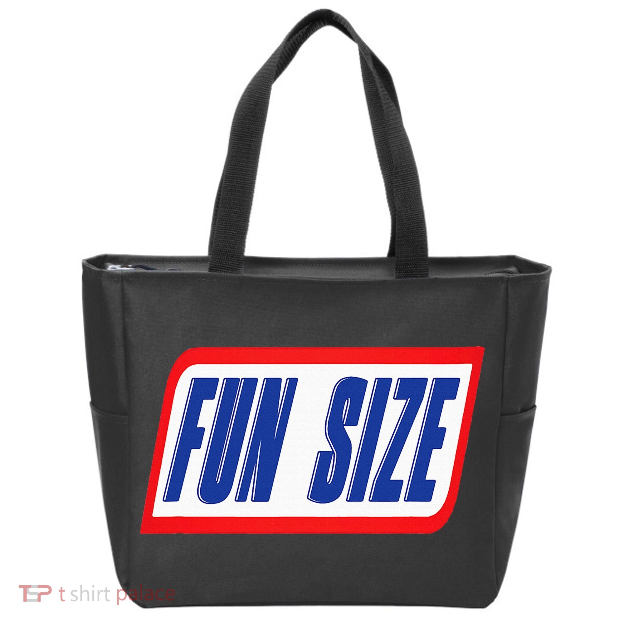 Fun Size Candy Bar Style Label Tote Bag