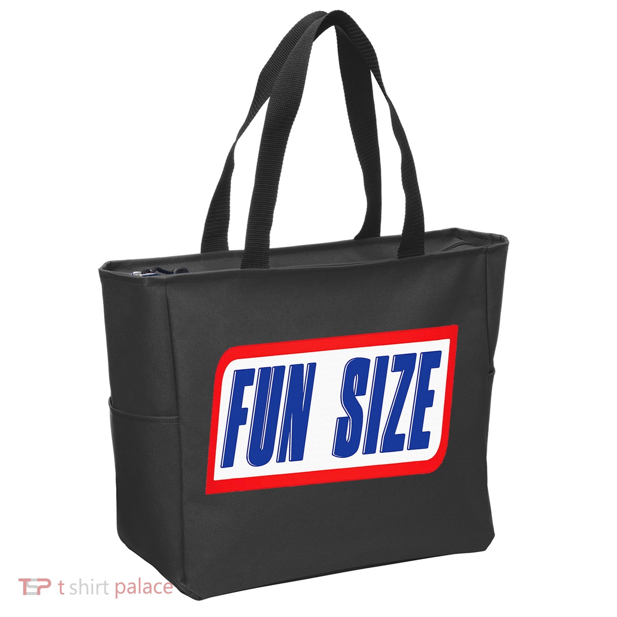 Fun Size Candy Bar Style Label Tote Bag
