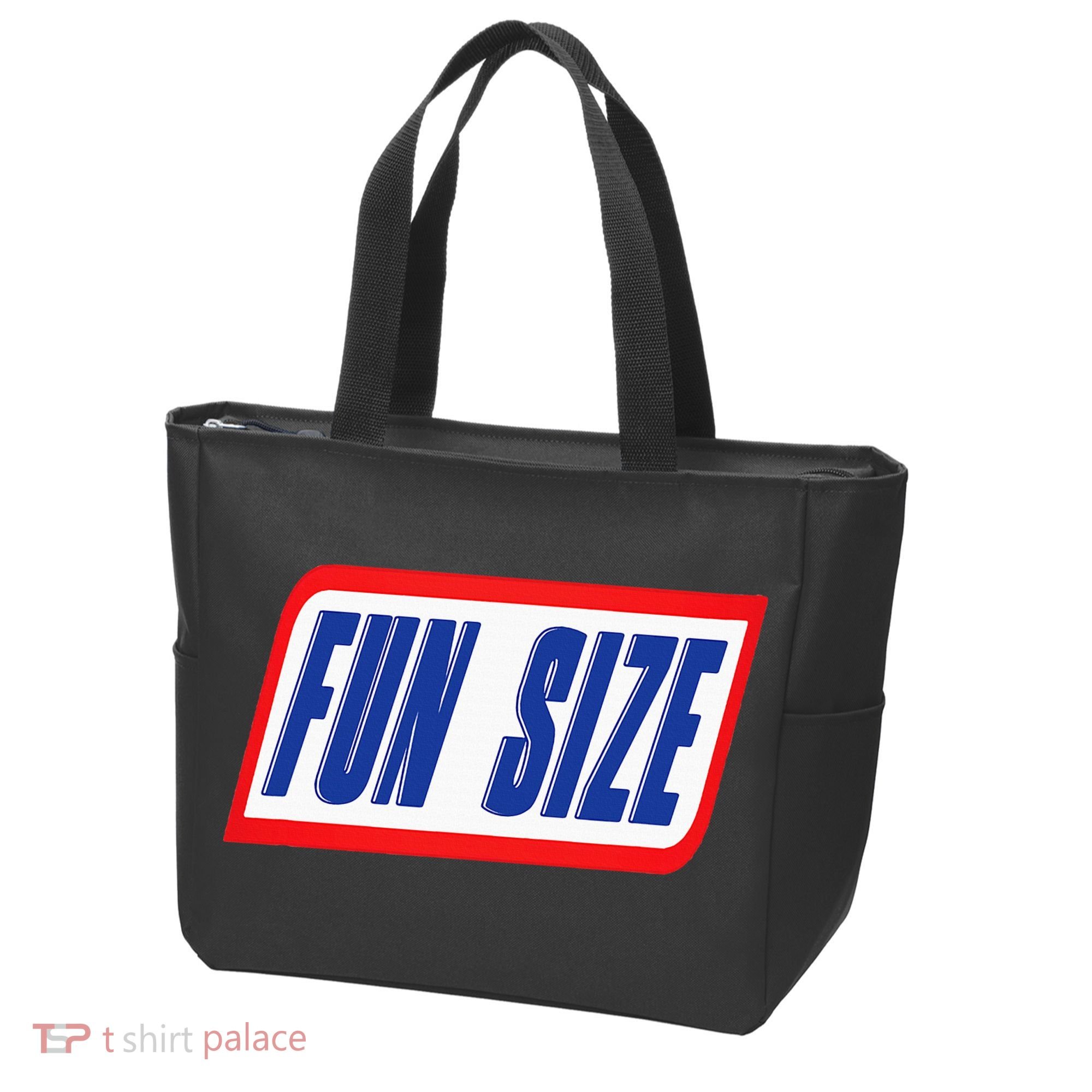 Fun Size Candy Bar Style Label Tote Bag