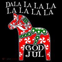 Funny Swedish Christmas God Jul Dala Horse Dalahost Coffee Mug thumb 5
