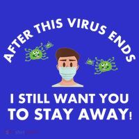 Funny Sarcastic Covid Gift After This Virus Ends Gift Stay Away Funny Gifts Coaster thumb 2