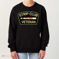 Funny Strip Club Veteran Women's Sweatshirt thumb 0