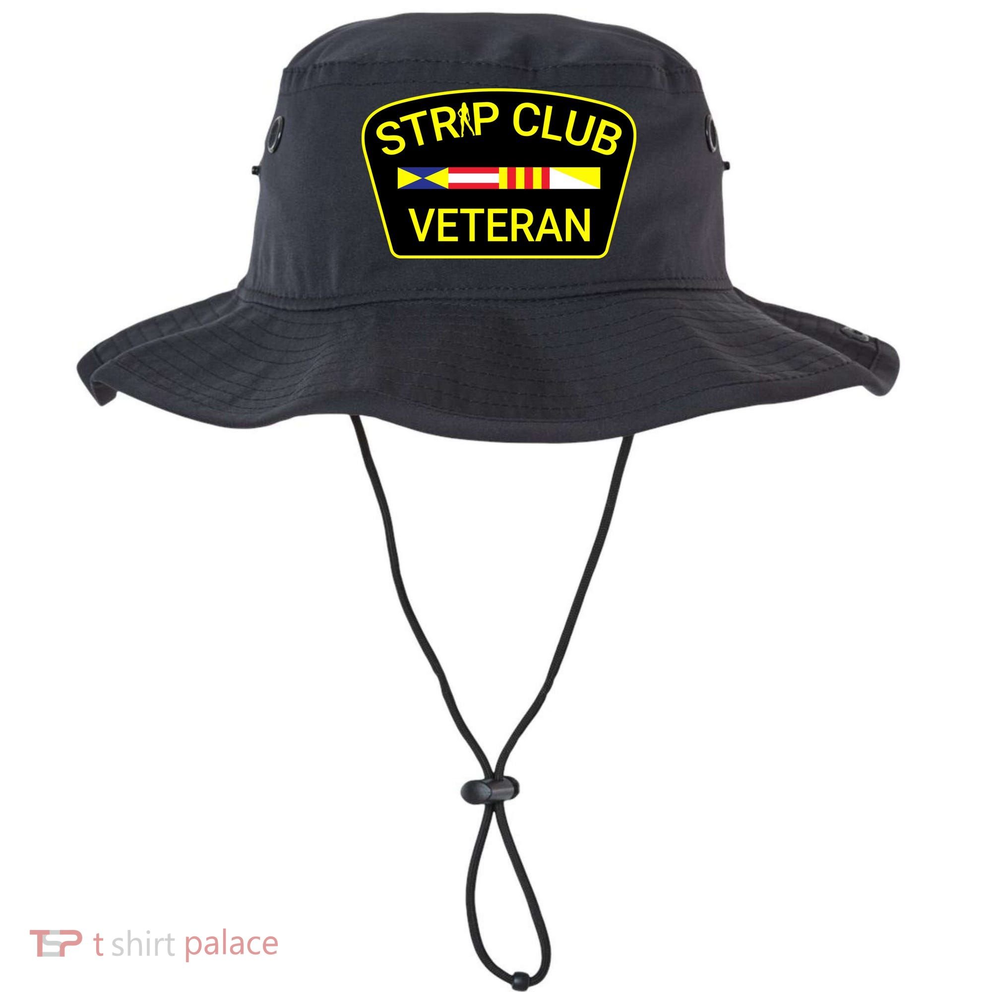 Funny Strip Club Veteran Bucket Hat